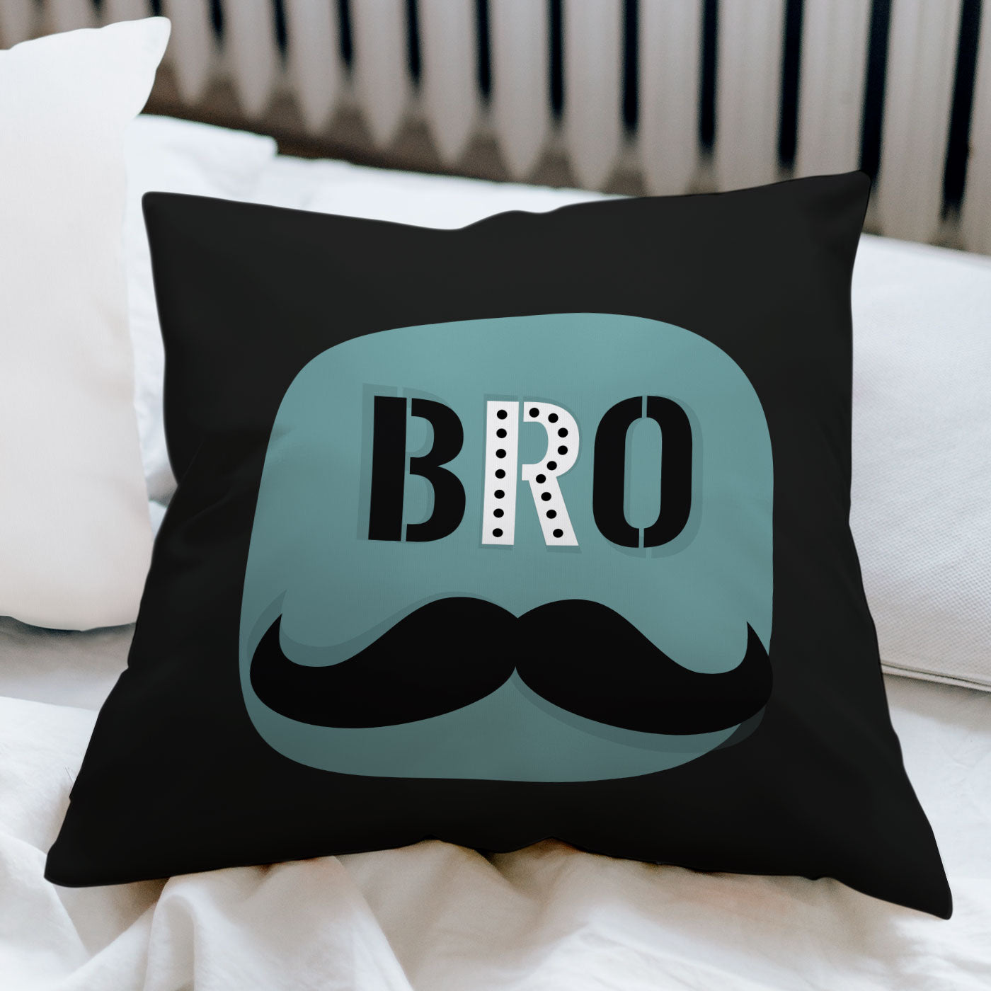 Bro Satin Pillow