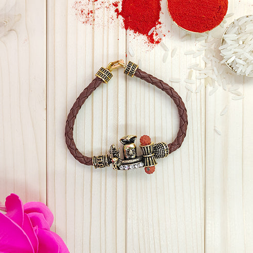 Bracelet Mahakal with Rudraksh