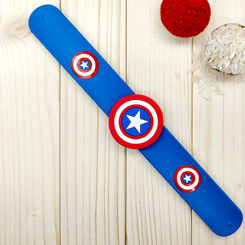 Captain America flag Shield kids Rakhi