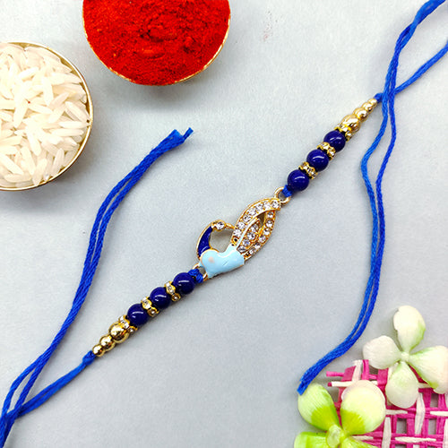 peacock design Rakhi