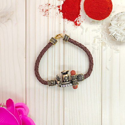 Bracelet Mahakal with Rudraksh