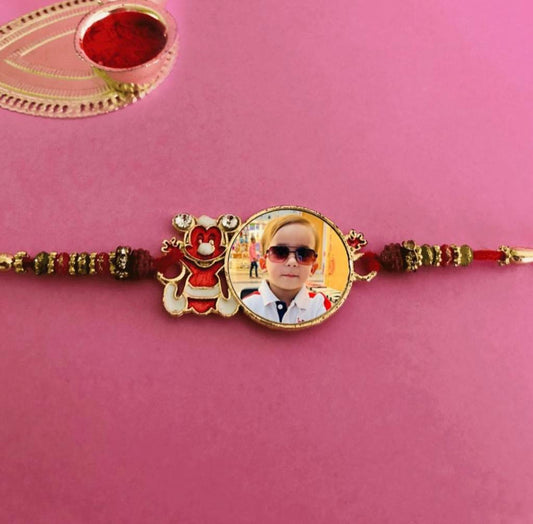 Photo rakhi with cartoon