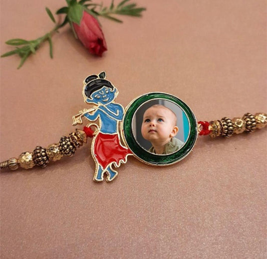 Lord of Krishana Photo Rakhi