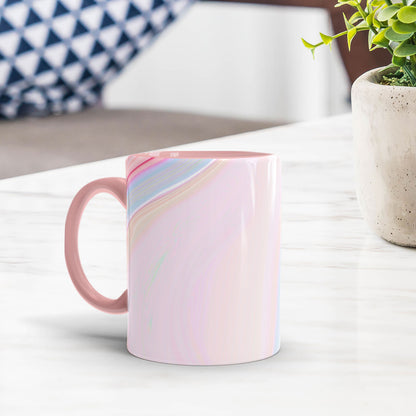 Colorful coffee mug