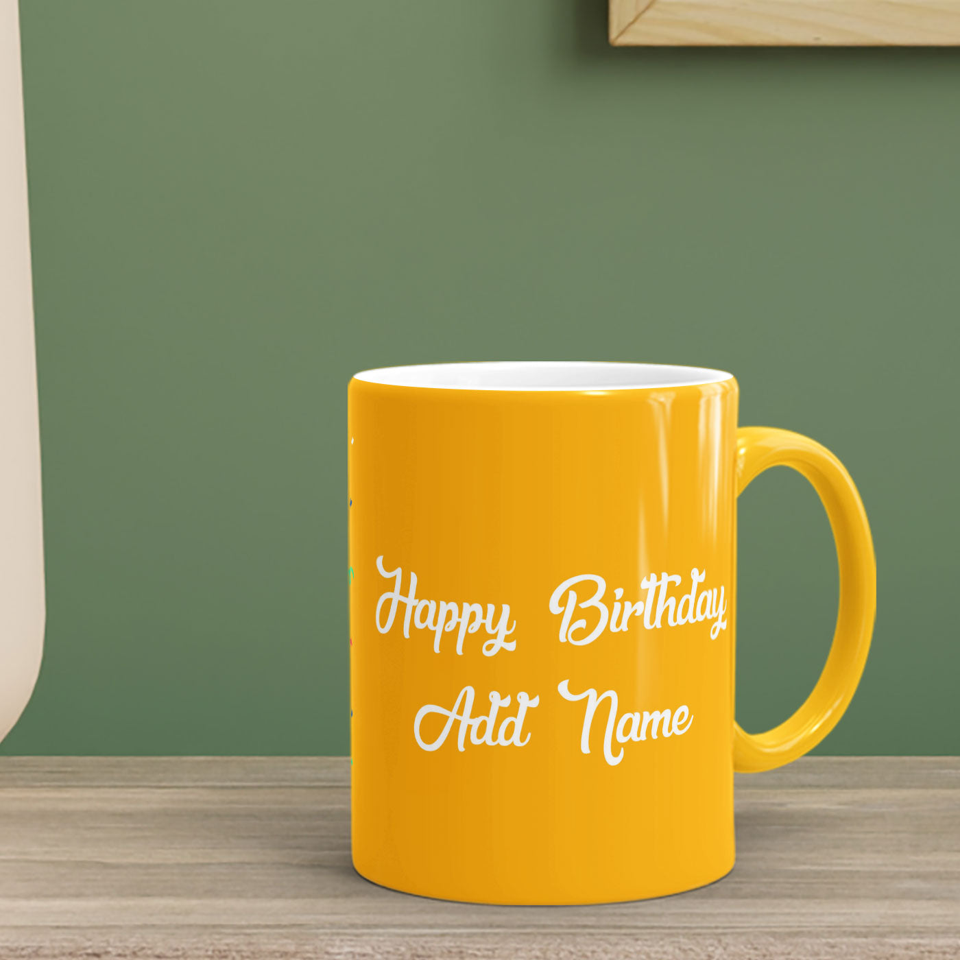 Personalize Happy Birthday Mug