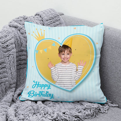 Personalize Happy Birthday Special Pillow