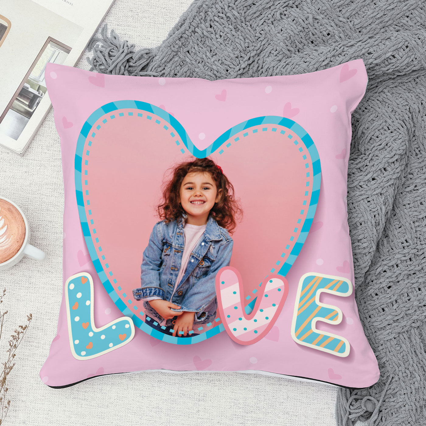 Personalize Love Pillow