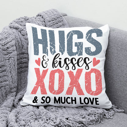 Hug and Kisses cushion for your loveonce