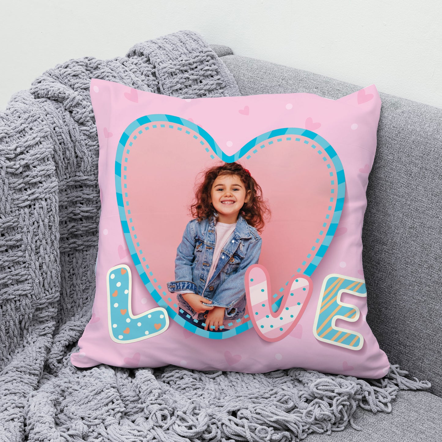 Personalize Love Pillow