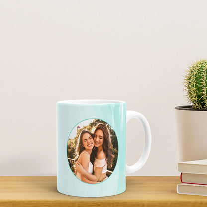 Life is better With friends Personalized White mug