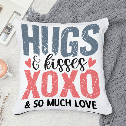 Hug and Kisses cushion for your loveonce