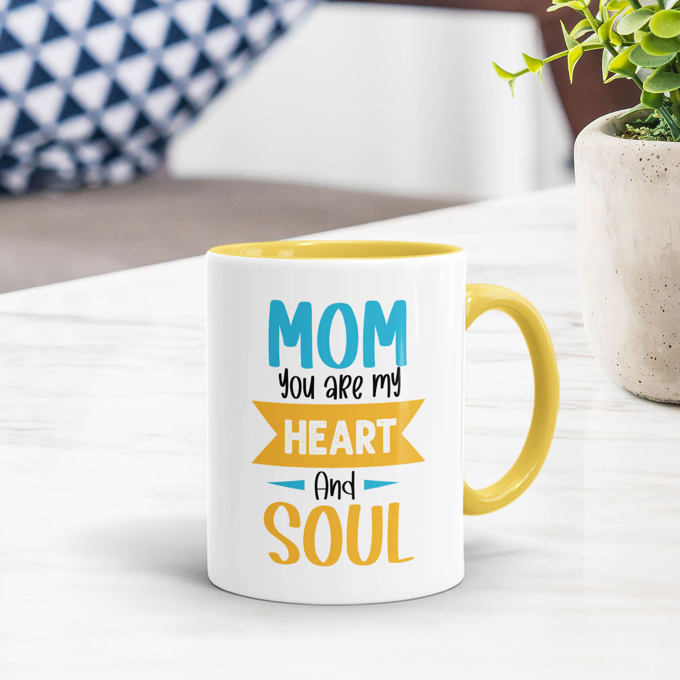 Personalize mom & dad mug